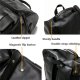 Vintage Leather Backpack Business Leather Laptop Backpack