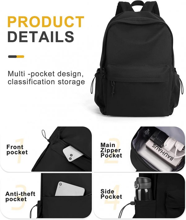 Backpack for Boys Girls Teens