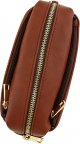Triple Zip Small Crossbody Bag